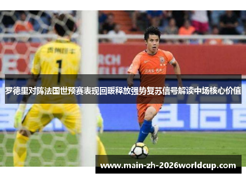 罗德里对阵法国世预赛表现回暖释放强势复苏信号解读中场核心价值